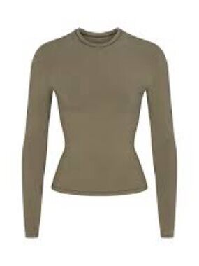 Skims Cotton Jersey Long Sleeve